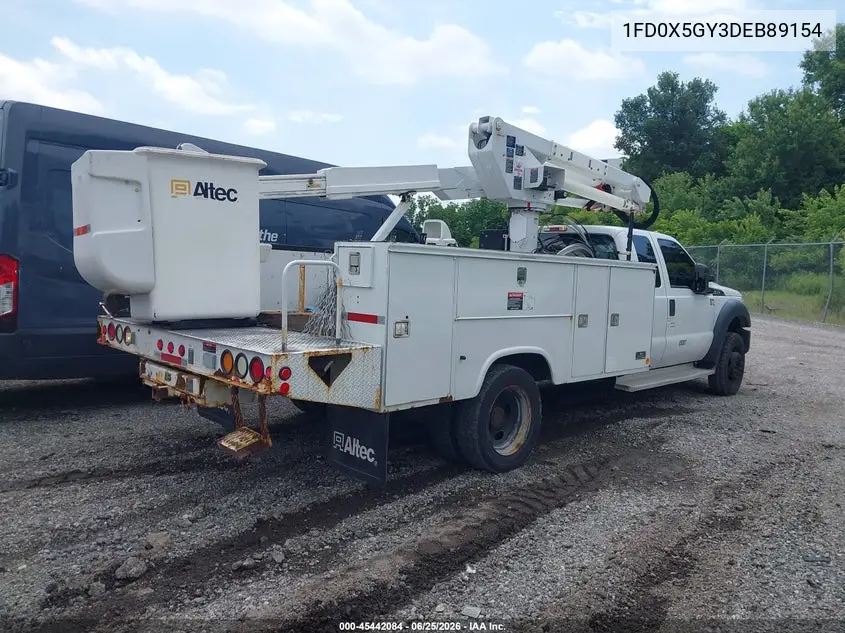 2013 Ford *Rb - F-550 Chassis VIN: 1FD0X5GY3DEB89154 Lot: 45442084