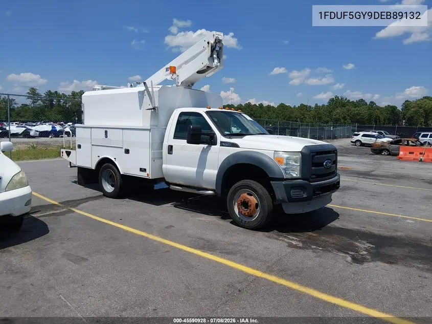 2013 Ford F-550 Chassis Xl VIN: 1FDUF5GY9DEB89132 Lot: 45590928