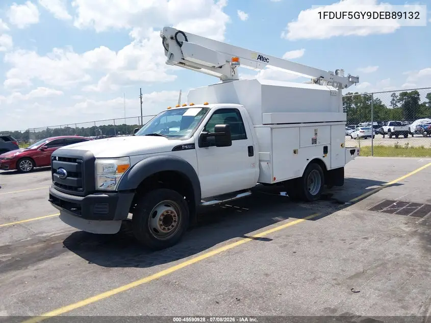2013 Ford F-550 Chassis Xl VIN: 1FDUF5GY9DEB89132 Lot: 45590928