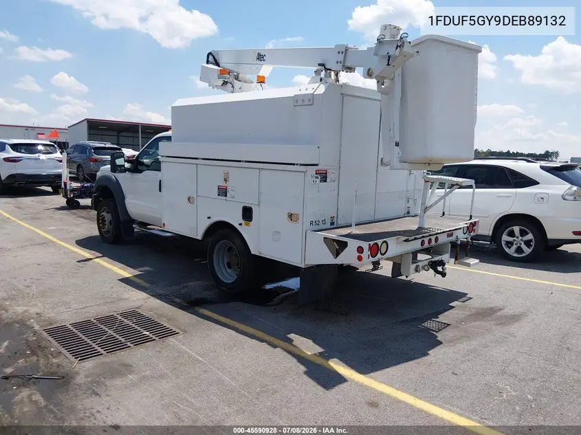 2013 Ford F-550 Chassis Xl VIN: 1FDUF5GY9DEB89132 Lot: 45590928