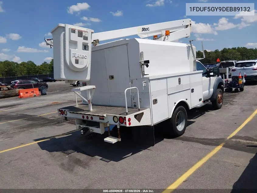 2013 Ford F-550 Chassis Xl VIN: 1FDUF5GY9DEB89132 Lot: 45590928