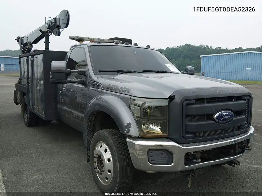 2013 Ford F-550 Chassis Xl VIN: 1FDUF5GT0DEA52326 Lot: 45634317