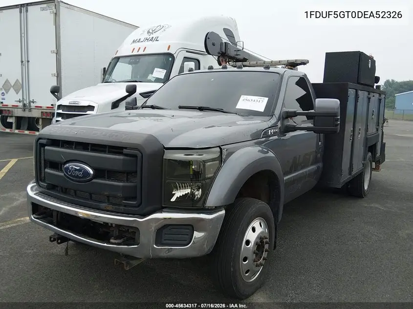 2013 Ford F-550 Chassis Xl VIN: 1FDUF5GT0DEA52326 Lot: 45634317