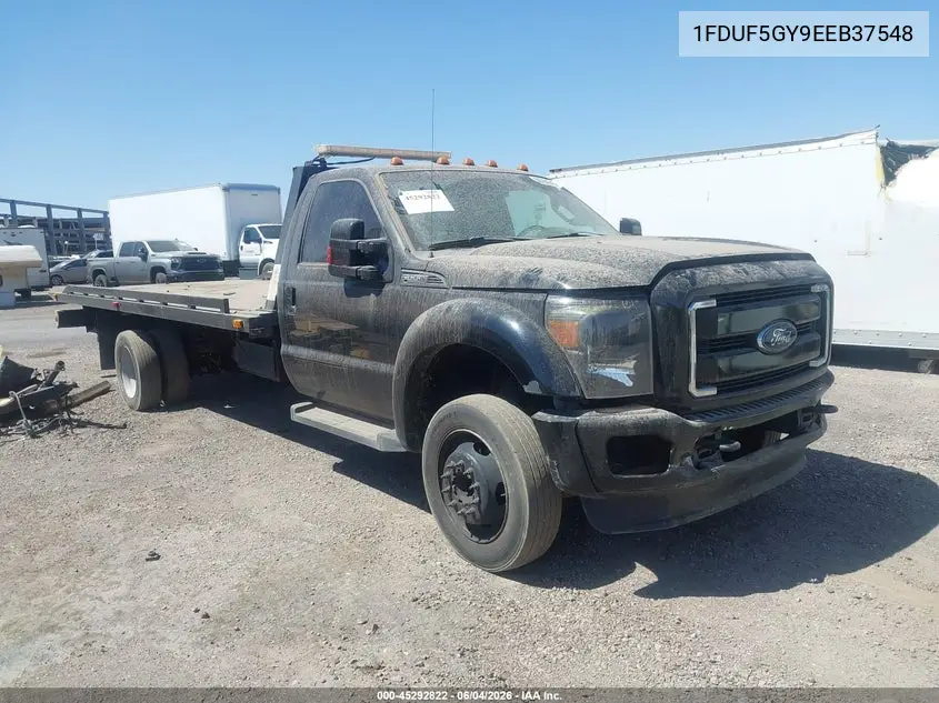 2014 Ford F-550 Chassis Xl VIN: 1FDUF5GY9EEB37548 Lot: 45292822