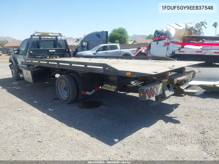 2014 Ford F-550 Chassis Xl VIN: 1FDUF5GY9EEB37548 Lot: 45292822
