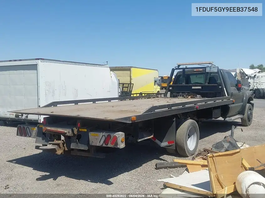 2014 Ford F-550 Chassis Xl VIN: 1FDUF5GY9EEB37548 Lot: 45292822