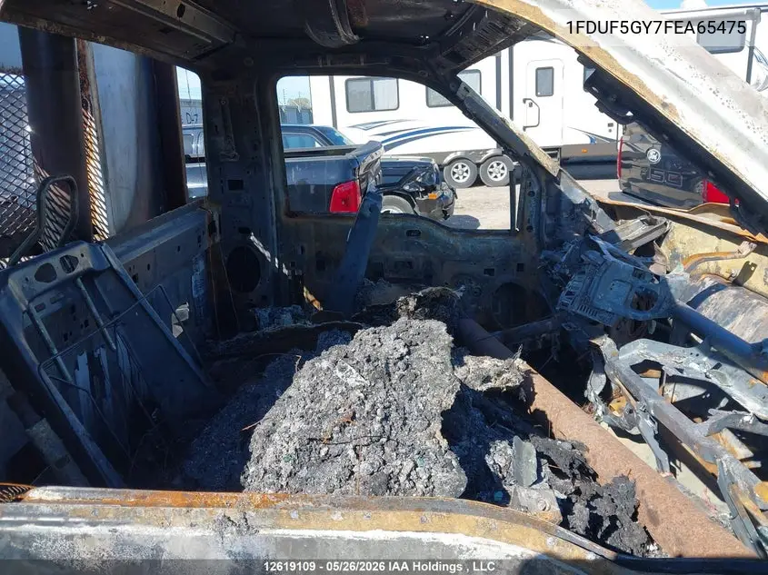2015 Ford F550 Super Duty VIN: 1FDUF5GY7FEA65475 Lot: 12619109