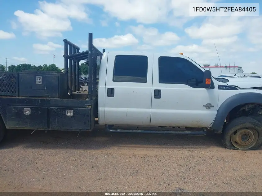 2015 Ford F-550 Chassis Xl VIN: 1FD0W5HT2FEA84405 Lot: 45187902
