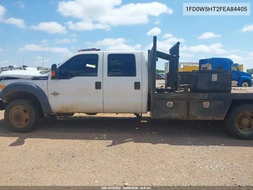 2015 Ford F-550 Chassis Xl VIN: 1FD0W5HT2FEA84405 Lot: 45187902