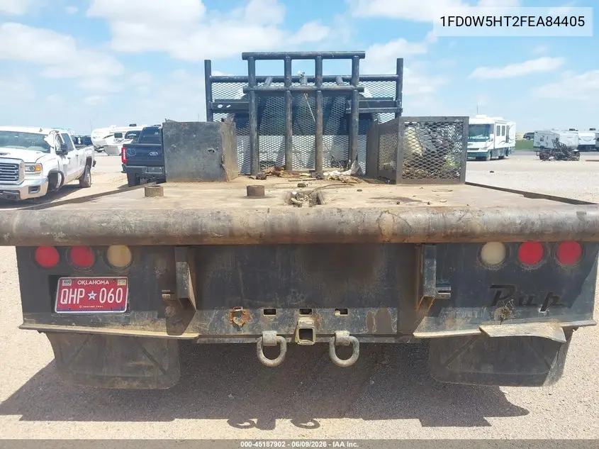 2015 Ford F-550 Chassis Xl VIN: 1FD0W5HT2FEA84405 Lot: 45187902