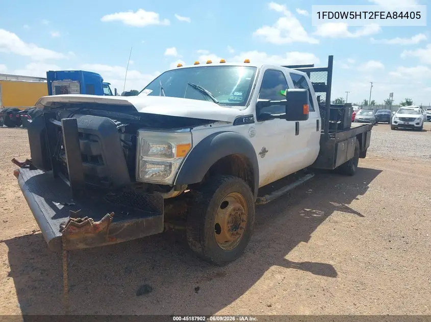 2015 Ford F-550 Chassis Xl VIN: 1FD0W5HT2FEA84405 Lot: 45187902