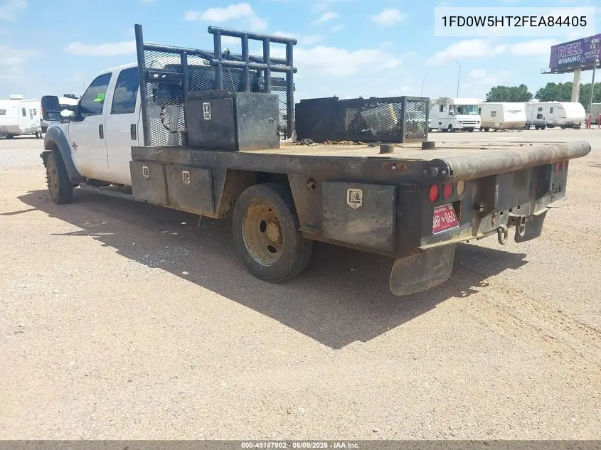 2015 Ford F-550 Chassis Xl VIN: 1FD0W5HT2FEA84405 Lot: 45187902