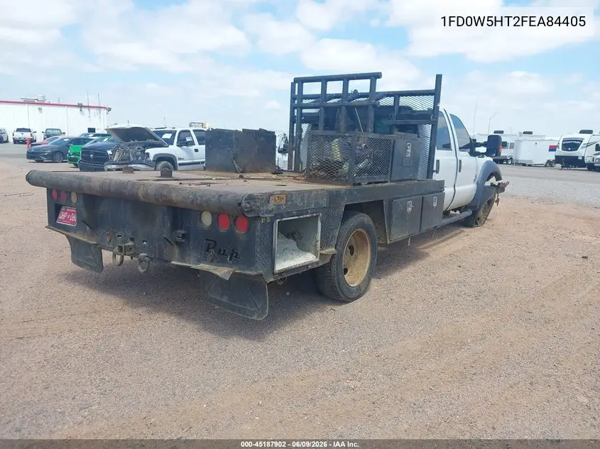 2015 Ford F-550 Chassis Xl VIN: 1FD0W5HT2FEA84405 Lot: 45187902