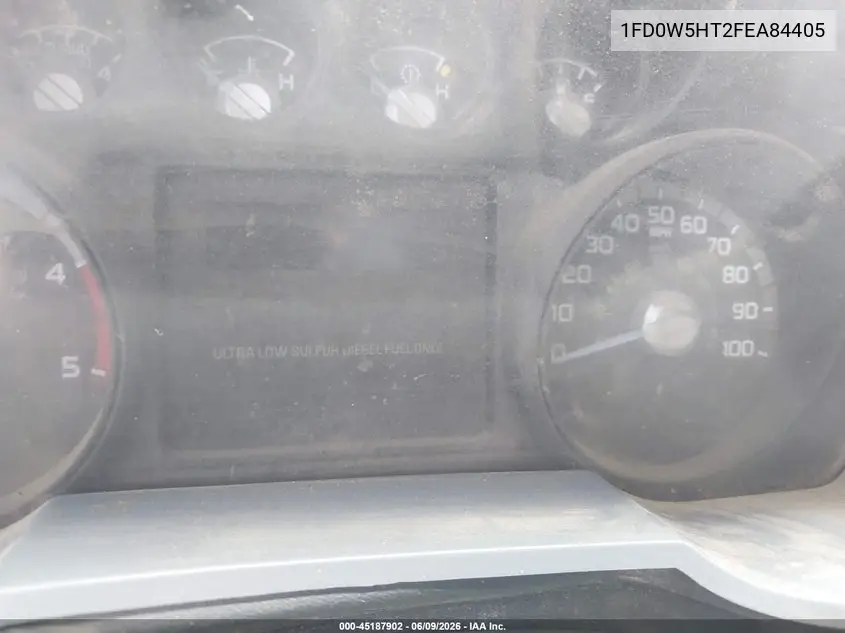 2015 Ford F-550 Chassis Xl VIN: 1FD0W5HT2FEA84405 Lot: 45187902