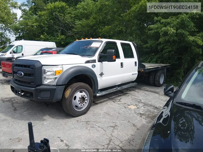 2016 Ford F-550 Chassis Xl VIN: 1FD0W5HT9GEC24158 Lot: 45182965