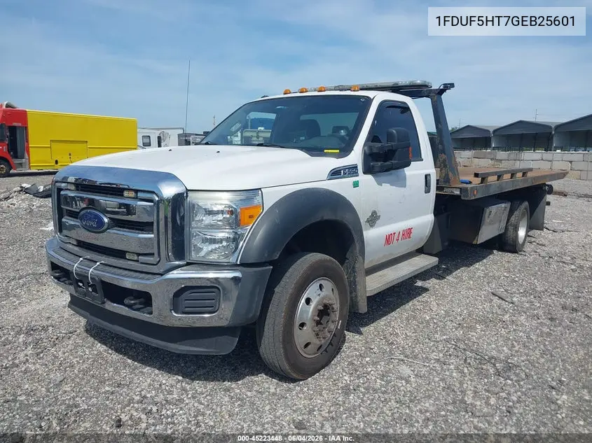2016 Ford F-550 Chassis Xlt VIN: 1FDUF5HT7GEB25601 Lot: 45223448