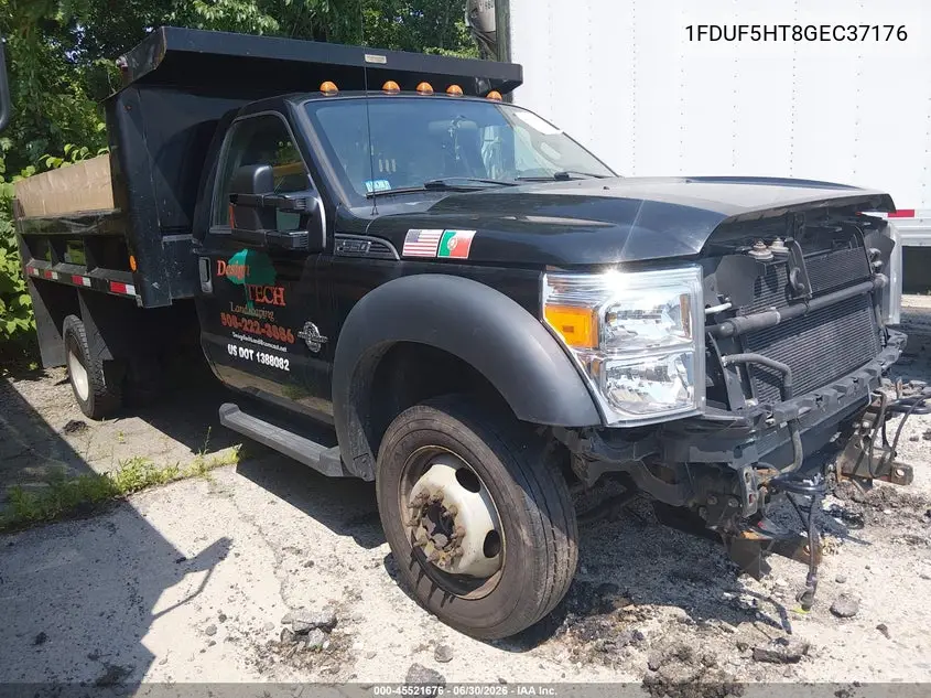 2016 Ford F-550 Chassis Xl/Xlt VIN: 1FDUF5HT8GEC37176 Lot: 45521676