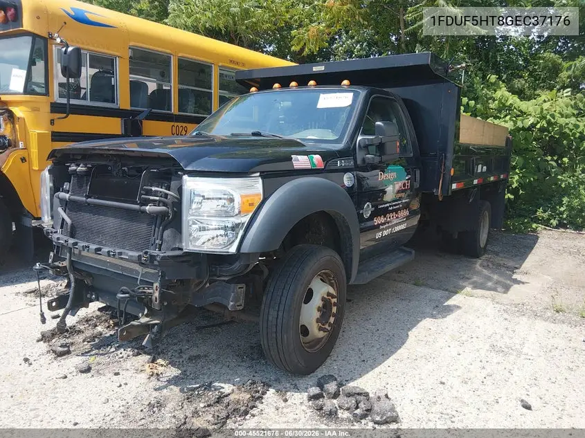 2016 Ford F-550 Chassis Xl/Xlt VIN: 1FDUF5HT8GEC37176 Lot: 45521676