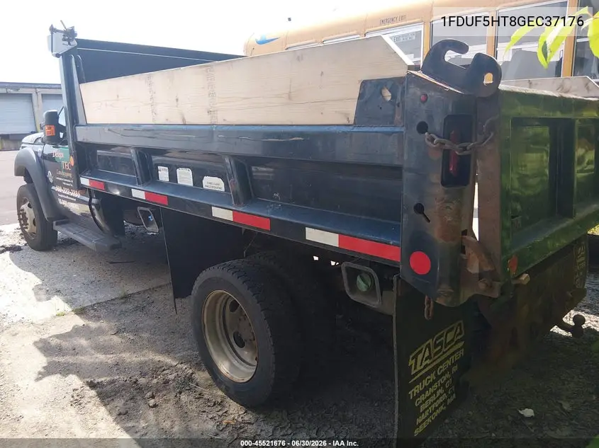 2016 Ford F-550 Chassis Xl/Xlt VIN: 1FDUF5HT8GEC37176 Lot: 45521676