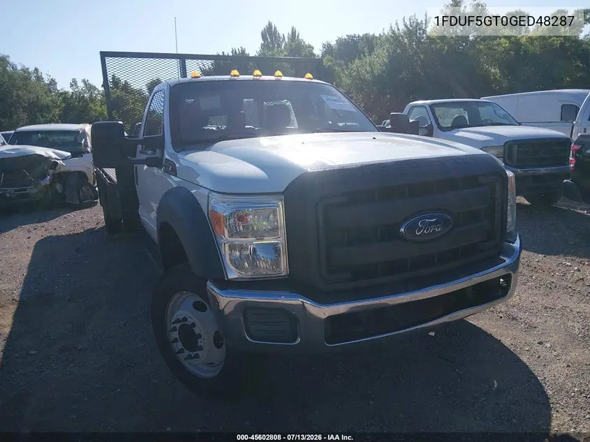 2016 Ford F-550 Chassis Xl VIN: 1FDUF5GT0GED48287 Lot: 45602808