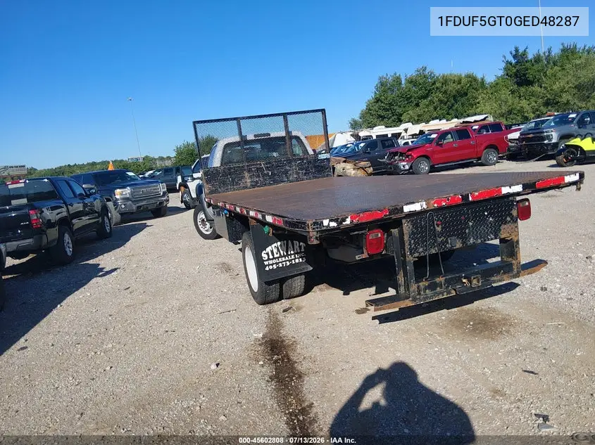 2016 Ford F-550 Chassis Xl VIN: 1FDUF5GT0GED48287 Lot: 45602808