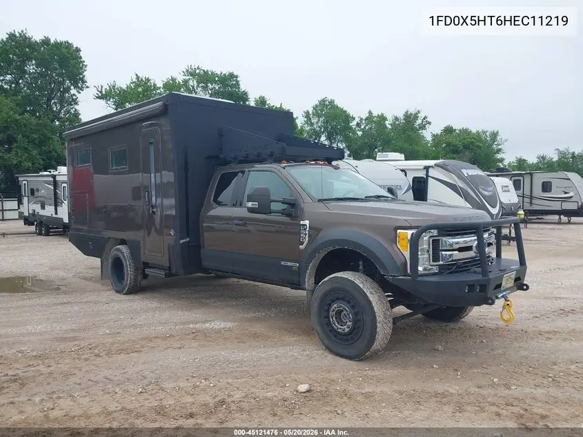 2017 Ford F-550 Chassis Xlt VIN: 1FD0X5HT6HEC11219 Lot: 45121476