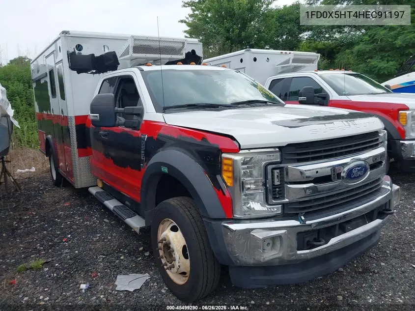 2017 Ford F-550 Chassis Lariat/Xl/Xlt VIN: 1FD0X5HT4HEC91197 Lot: 45499290