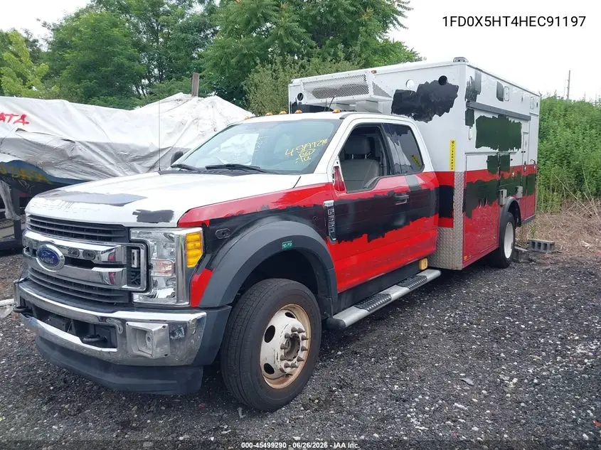 2017 Ford F-550 Chassis Lariat/Xl/Xlt VIN: 1FD0X5HT4HEC91197 Lot: 45499290