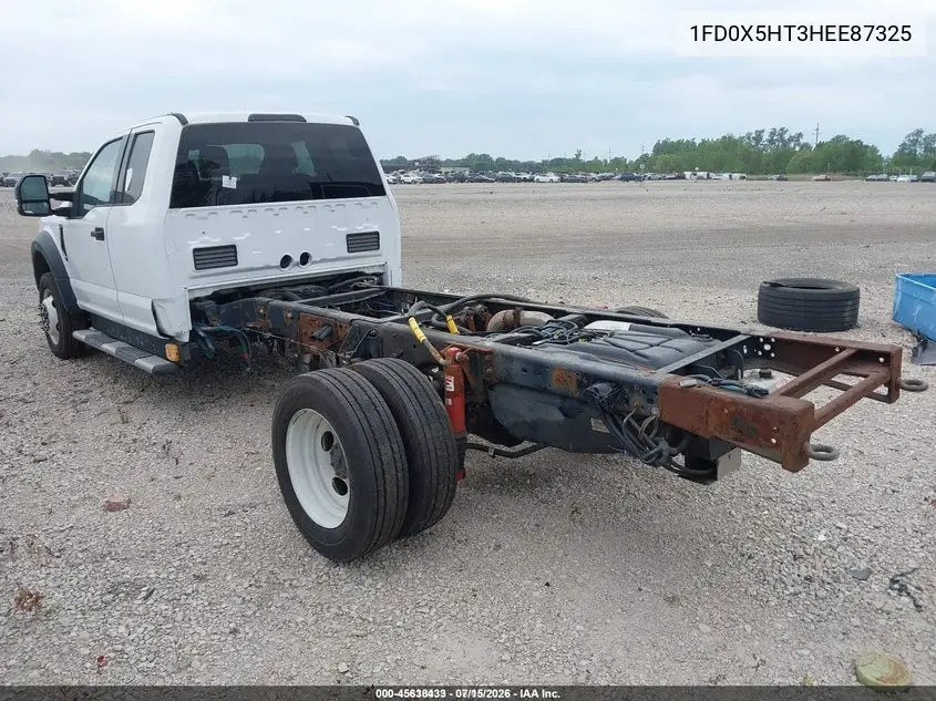 2017 Ford F-550 Chassis Xlt VIN: 1FD0X5HT3HEE87325 Lot: 45638433