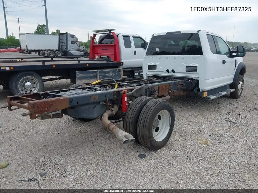 2017 Ford F-550 Chassis Xlt VIN: 1FD0X5HT3HEE87325 Lot: 45638433