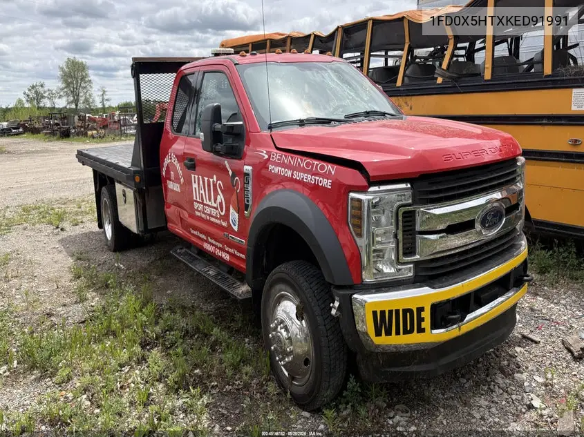 2019 Ford F-550 Chassis Xlt VIN: 1FD0X5HTXKED91991 Lot: 45146162