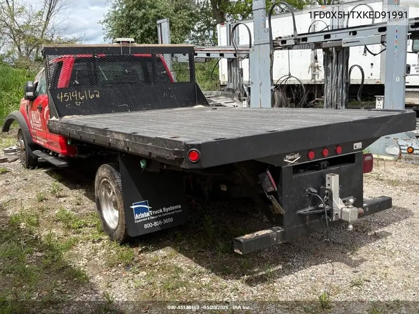2019 Ford F-550 Chassis Xlt VIN: 1FD0X5HTXKED91991 Lot: 45146162