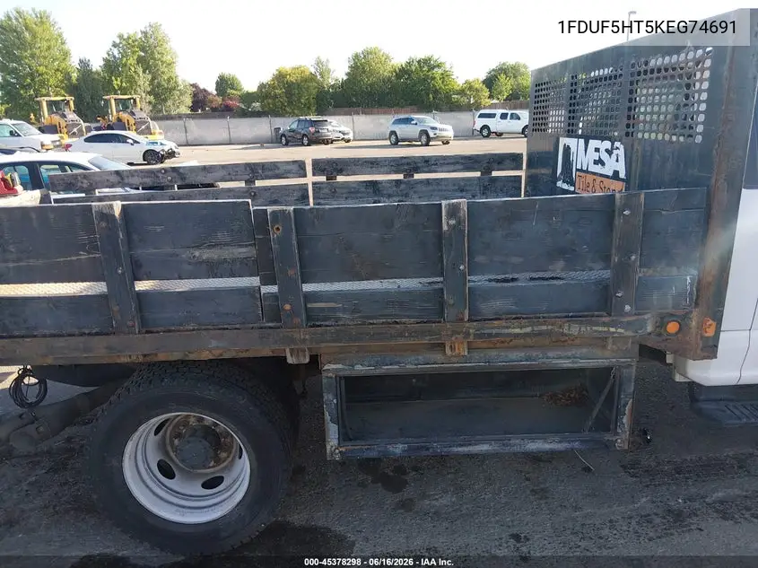 2019 Ford F-550 Chassis Xl/Xlt VIN: 1FDUF5HT5KEG74691 Lot: 45378298