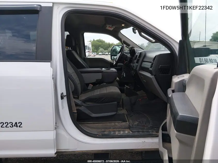 2019 Ford F-550 Chassis Lariat/Xl/Xlt VIN: 1FD0W5HT1KEF22342 Lot: 45506072