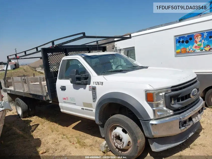 2020 Ford F-550 Chassis Xl VIN: 1FDUF5GT9LDA03548 Lot: 45090647