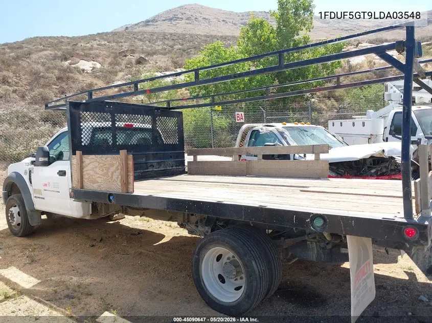 2020 Ford F-550 Chassis Xl VIN: 1FDUF5GT9LDA03548 Lot: 45090647