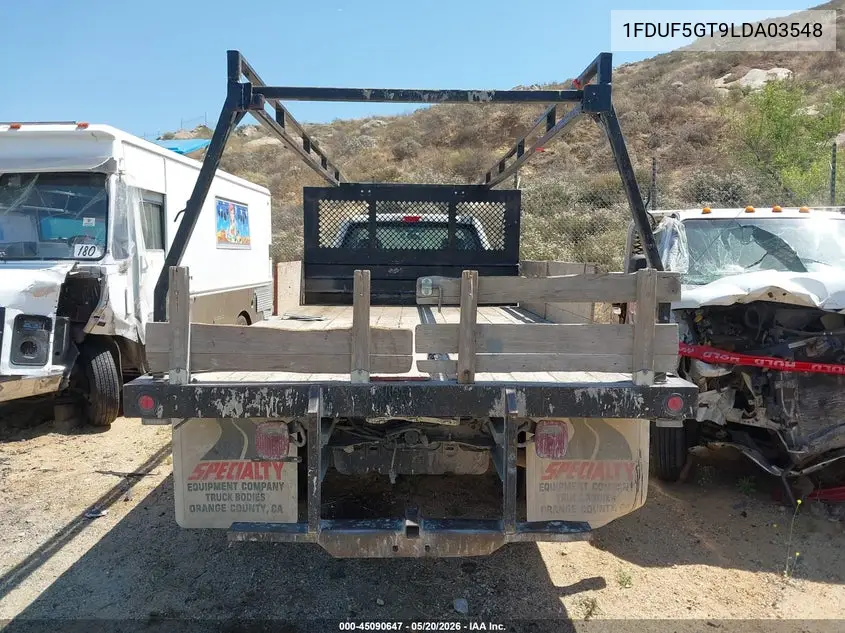 2020 Ford F-550 Chassis Xl VIN: 1FDUF5GT9LDA03548 Lot: 45090647