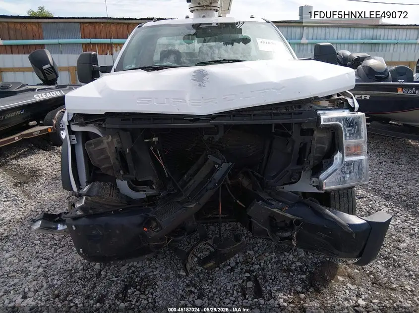 2020 Ford F-550 Chassis Xl VIN: 1FDUF5HNXLEE49072 Lot: 45187024