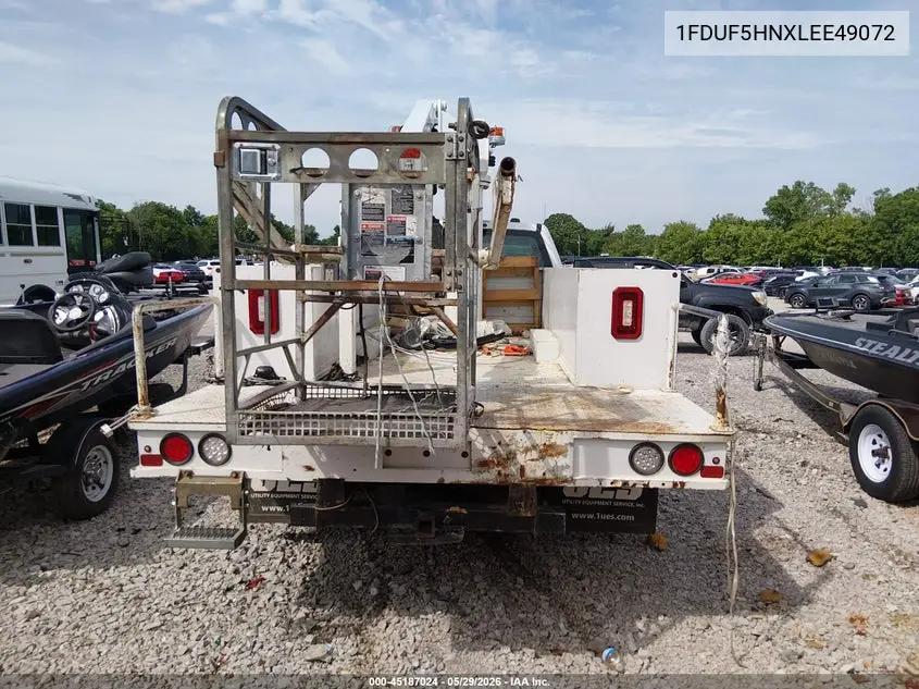 2020 Ford F-550 Chassis Xl VIN: 1FDUF5HNXLEE49072 Lot: 45187024
