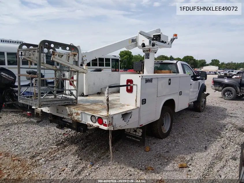 2020 Ford F-550 Chassis Xl VIN: 1FDUF5HNXLEE49072 Lot: 45187024