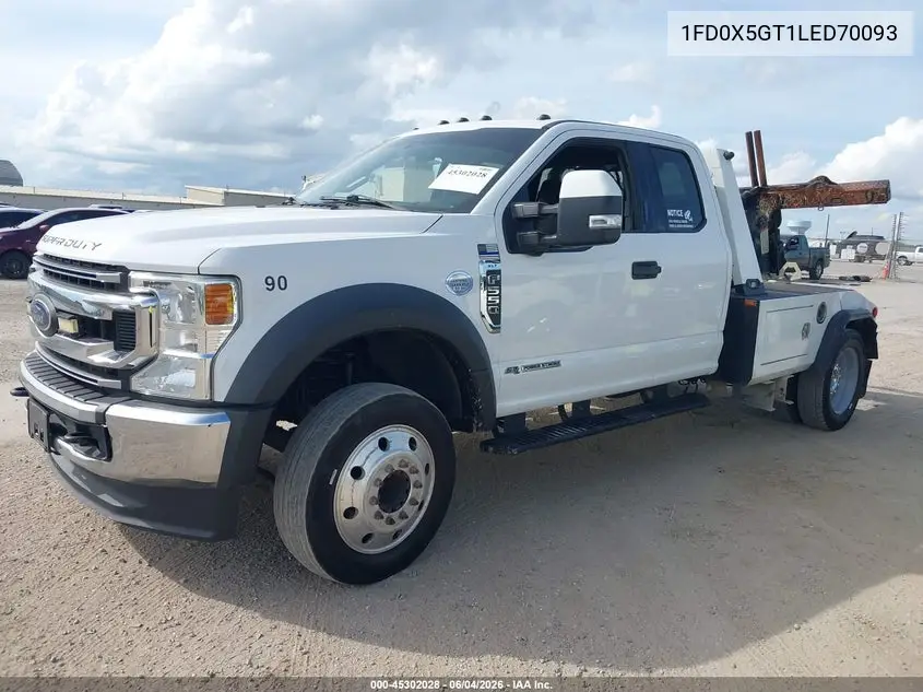 2020 Ford F-550 Chassis Xlt VIN: 1FD0X5GT1LED70093 Lot: 45302028