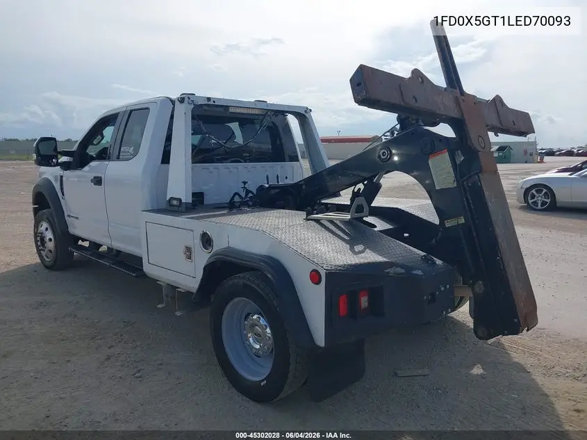 2020 Ford F-550 Chassis Xlt VIN: 1FD0X5GT1LED70093 Lot: 45302028