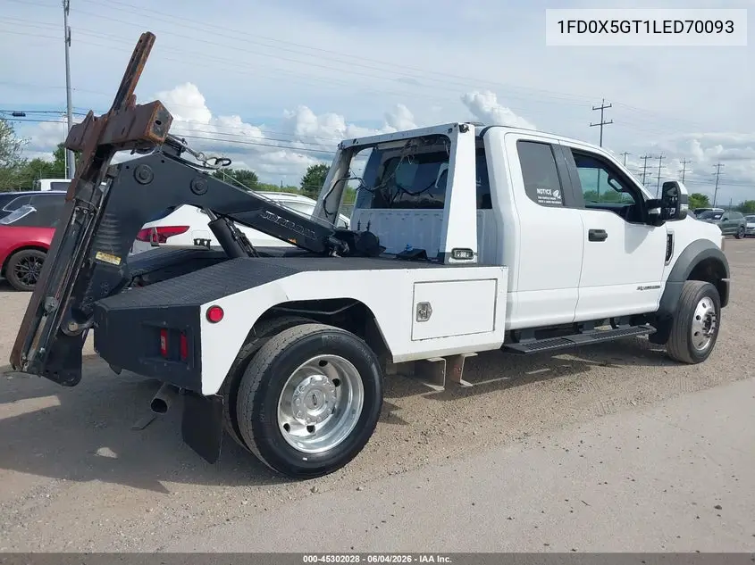 2020 Ford F-550 Chassis Xlt VIN: 1FD0X5GT1LED70093 Lot: 45302028