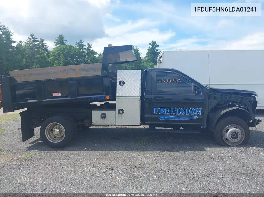 2020 Ford F-550 Chassis Xl/Xlt VIN: 1FDUF5HN6LDA01241 Lot: 45540486