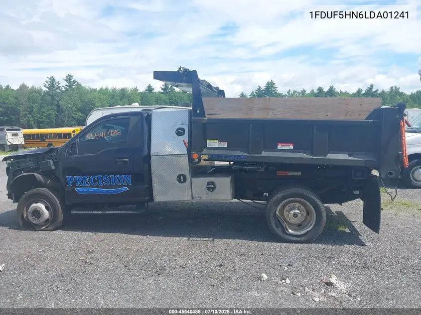 2020 Ford F-550 Chassis Xl/Xlt VIN: 1FDUF5HN6LDA01241 Lot: 45540486