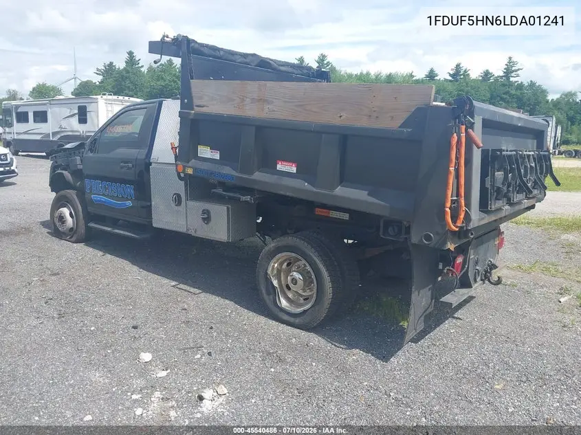 2020 Ford F-550 Chassis Xl/Xlt VIN: 1FDUF5HN6LDA01241 Lot: 45540486