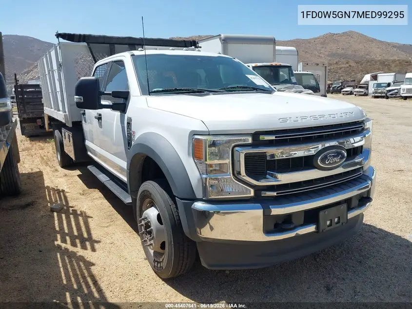 2021 Ford F-550 Chassis Lariat/Xl/Xlt VIN: 1FD0W5GN7MED99295 Lot: 45407641