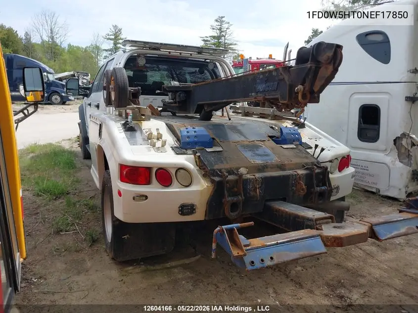 2022 Ford F550 Super Duty VIN: 1FD0W5HT0NEF17850 Lot: 12604166