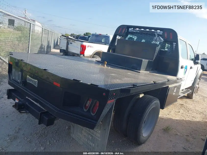 2022 Ford F-550 Chassis Xl VIN: 1FD0W5HT5NEF88235 Lot: 45326199