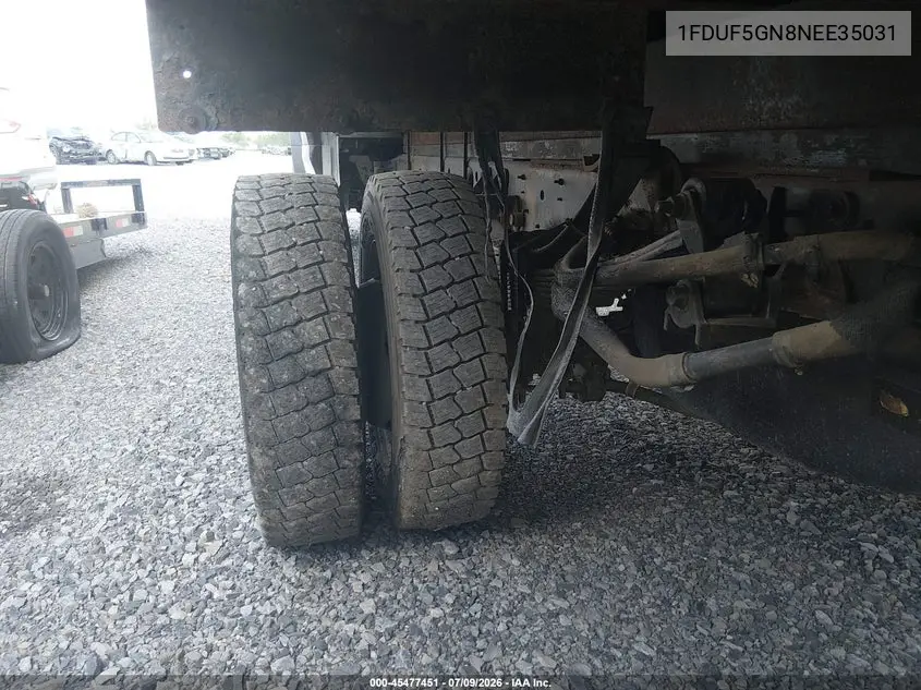 2022 Ford F-550 Chassis Xl VIN: 1FDUF5GN8NEE35031 Lot: 45477451